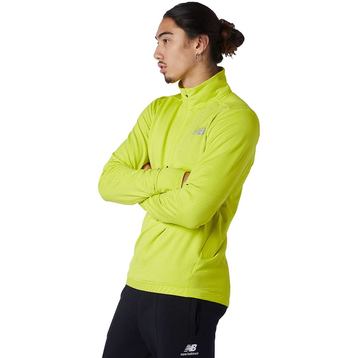New Balance NB Heat Grid Half Zip Pullover