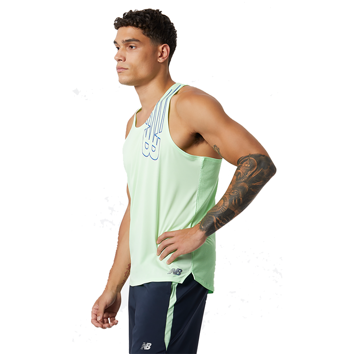 New Balance Printed Fast Flight Singlet