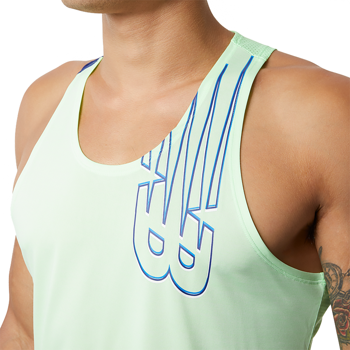 New Balance Printed Fast Flight Singlet