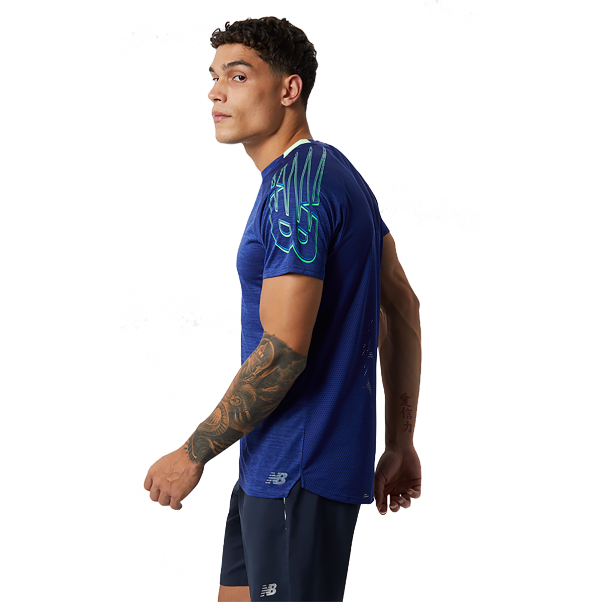 New Balance Printed Fast Flight Shortsleeve
