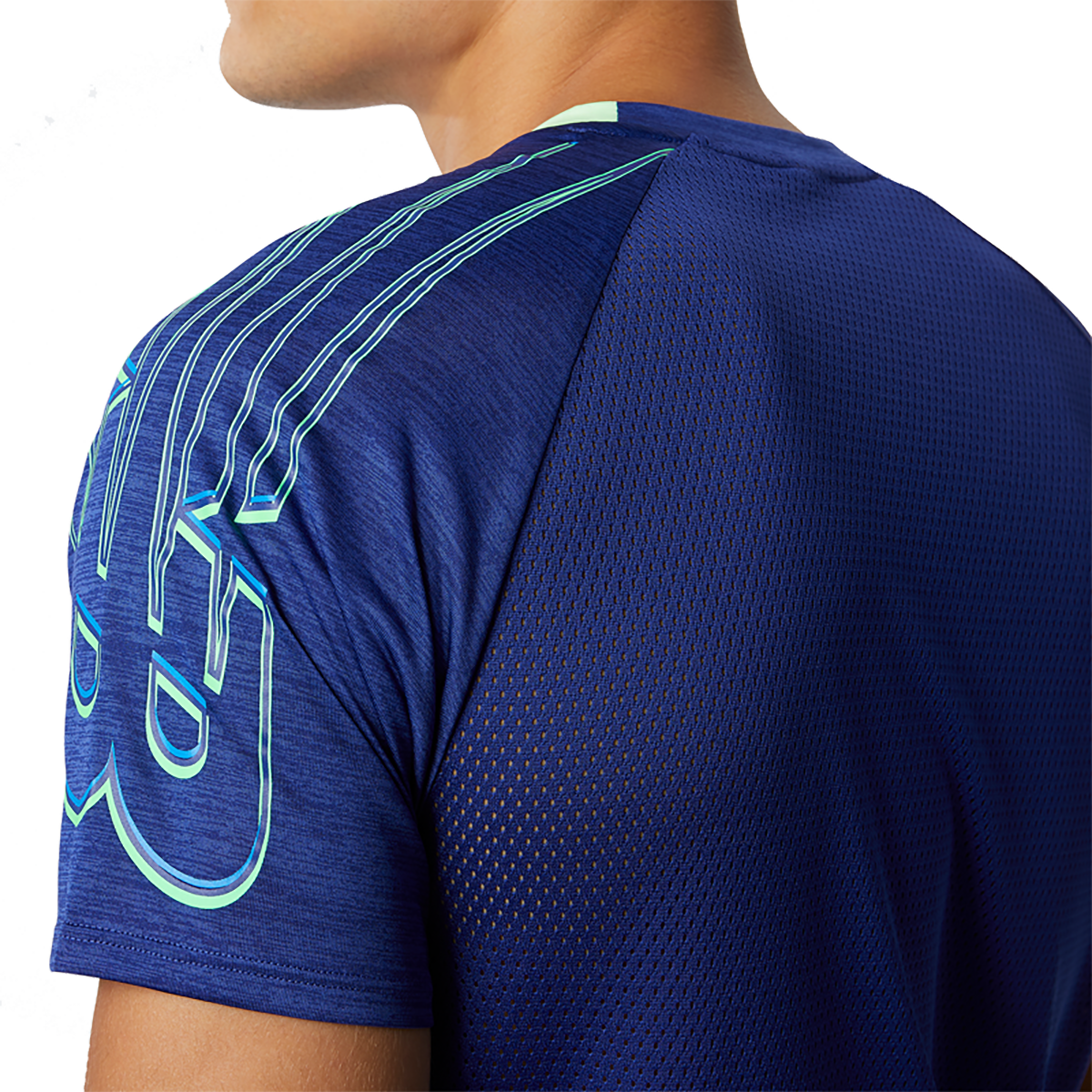 New Balance Printed Fast Flight Shortsleeve