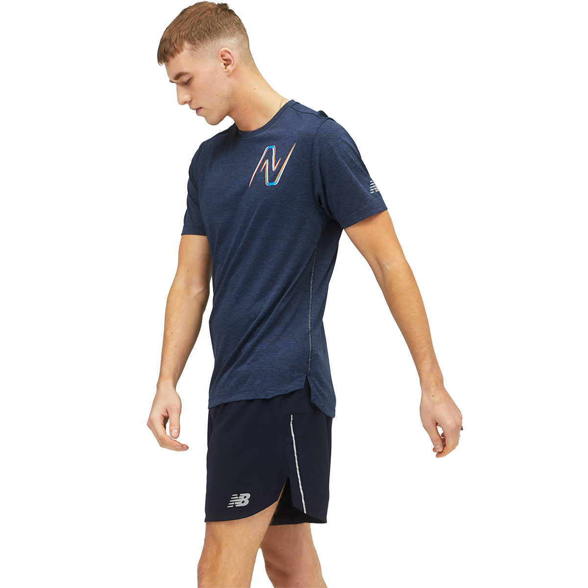 New Balance Graphic Impact Run Shortsleeve