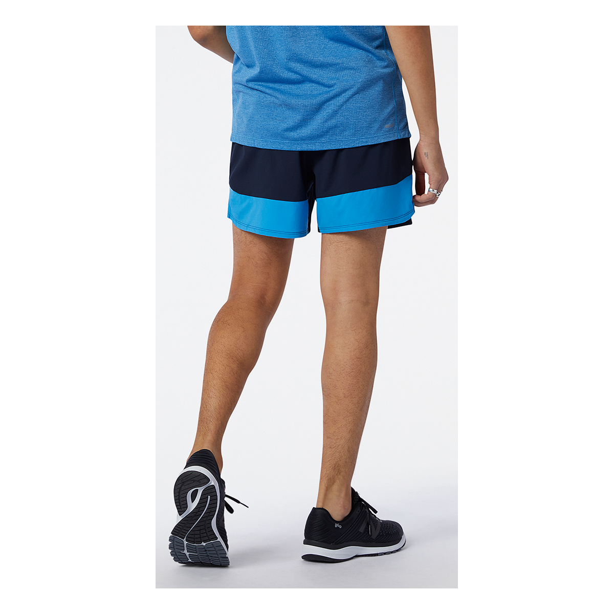New Balance Printed Impact Run 5" Short