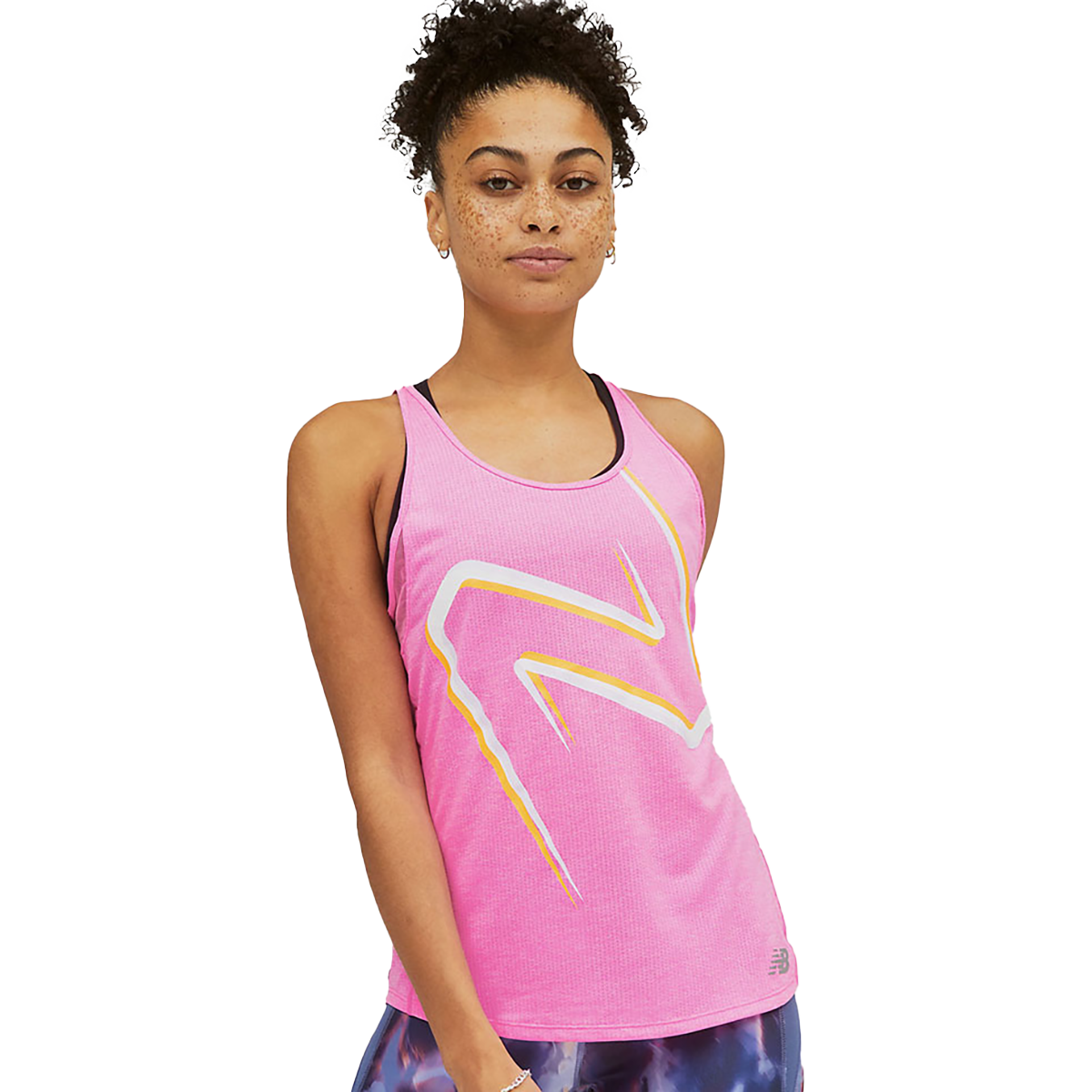 New Balance Printed Impact Run Tank