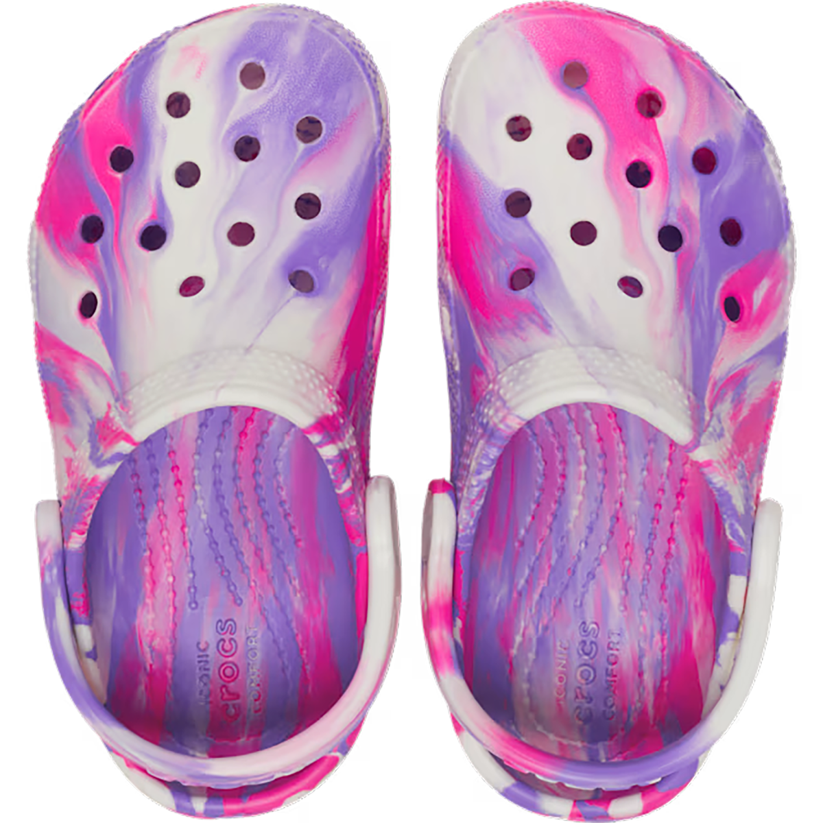 Crocs Classic Glow Marbled Clog