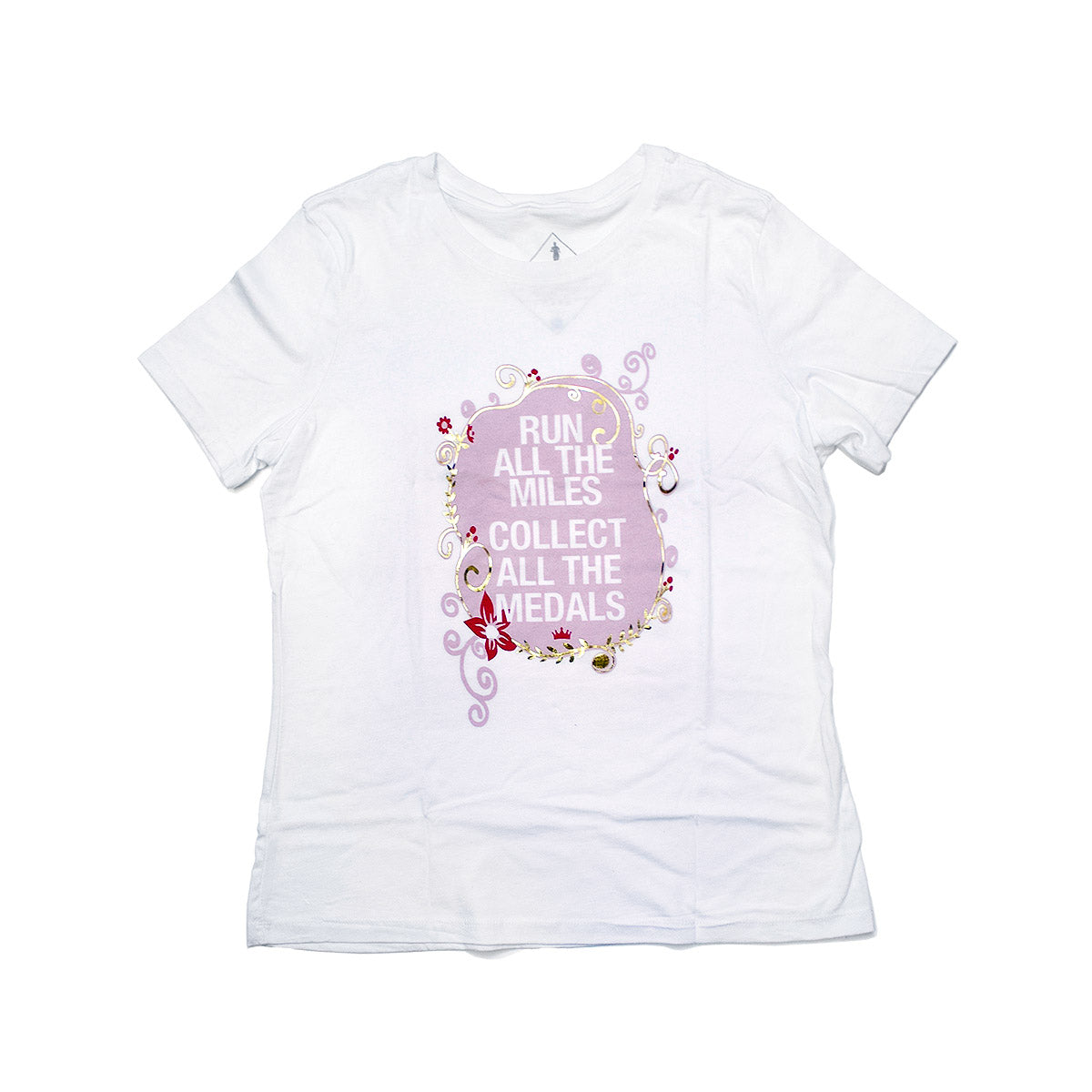 Sarah Marie Run Miles Collect Medals Shortsleeve