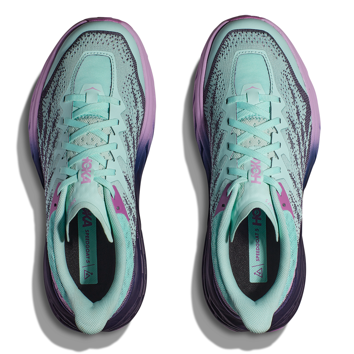 Hoka Speedgoat 5 - Sunlit Ocean - Night Sky