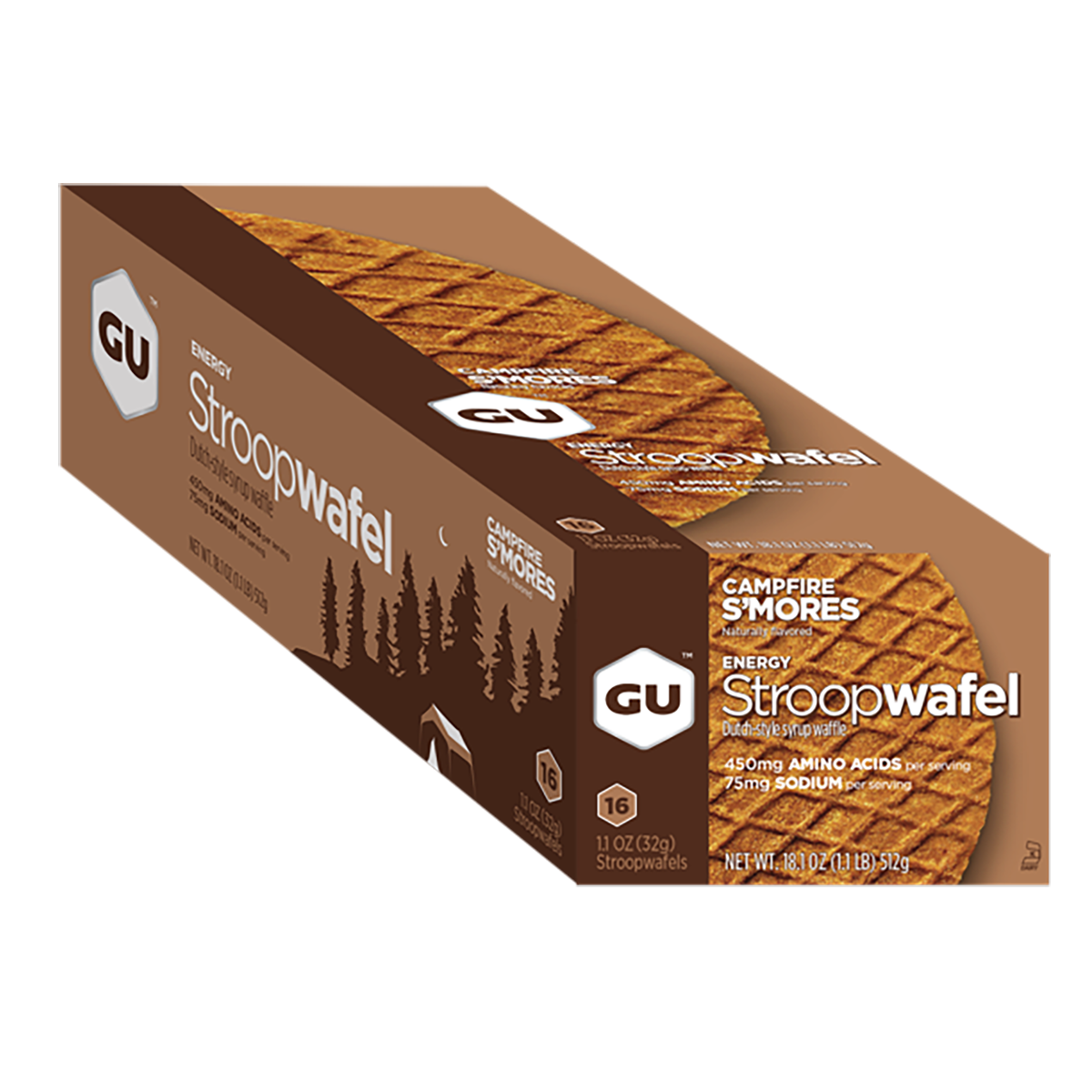 GU Energy Stroopwafel 16 Count