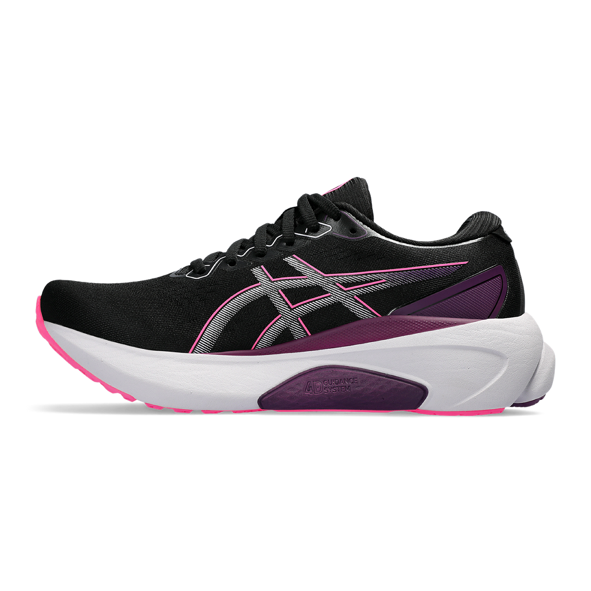 Asics Gel Kayano 30 - Black - Lilac Hint