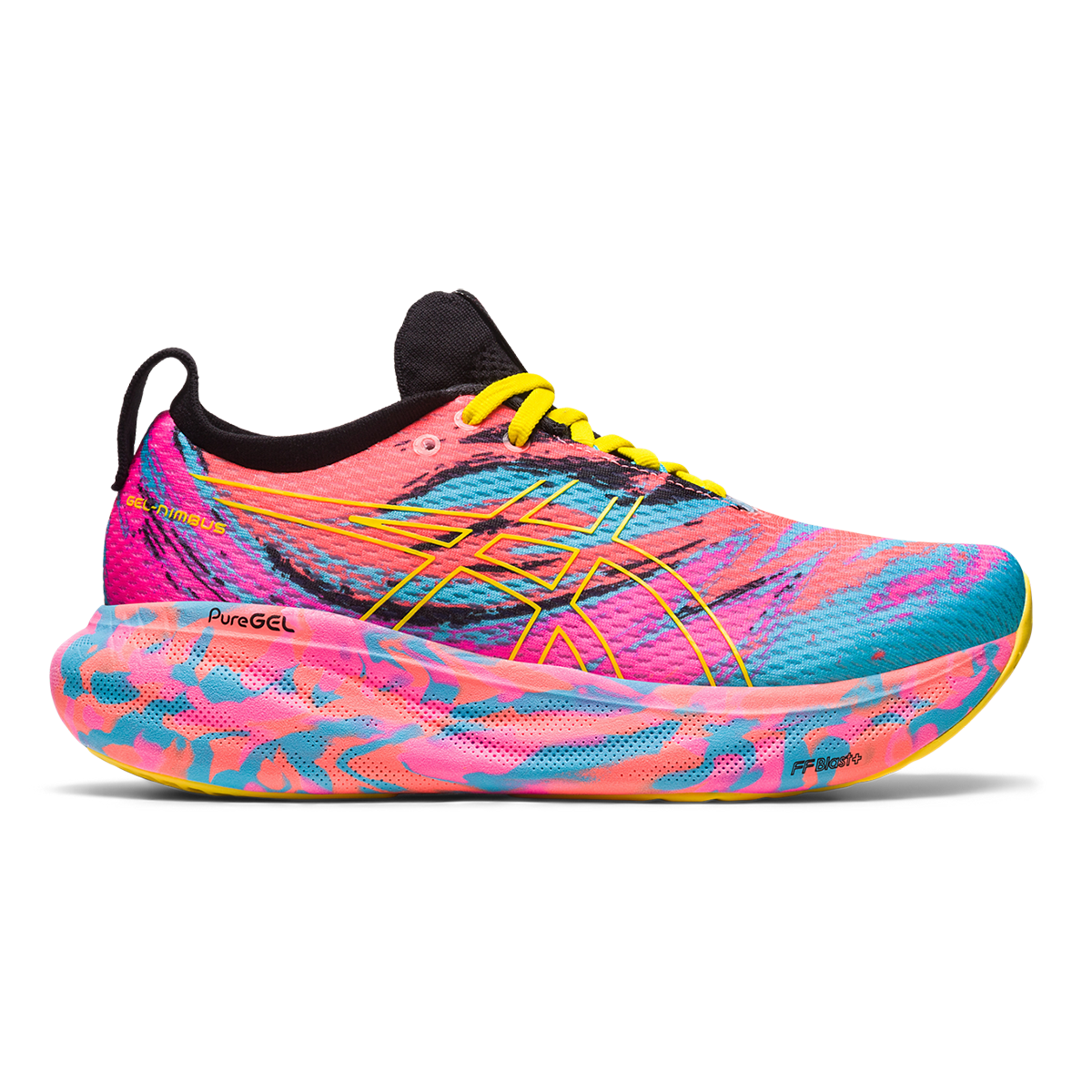 Asics Gel Nimbus 25 - Aquarium - Vibrant Yellow
