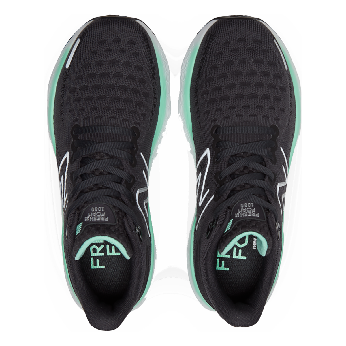 New Balance Fresh Foam X 1080 V12 - Phantom - Bright Mint