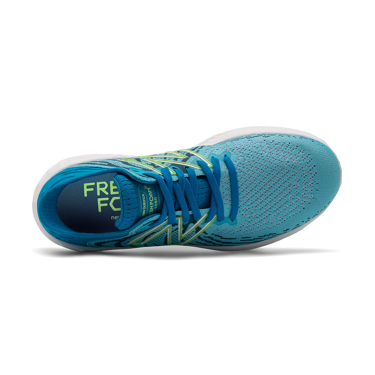 New Balance 1080 V11 - Virtual Sky - Bleached Lime Glo