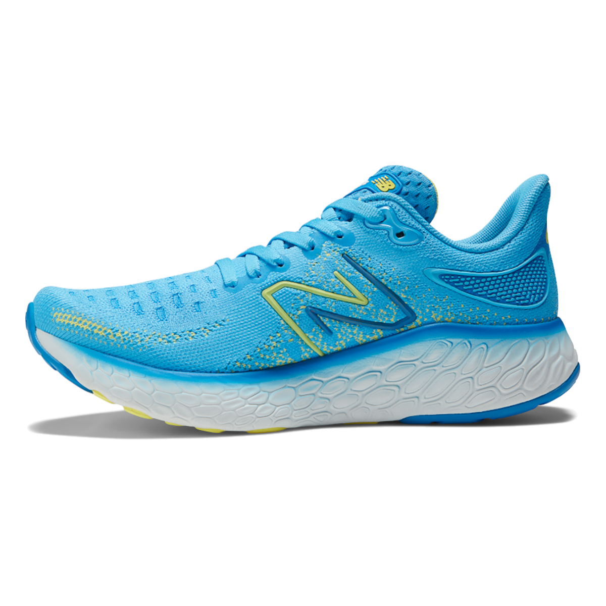 New Balance Fresh Foam X 1080 V12 - Vibrant Sky - Lemonade - Serene Blue