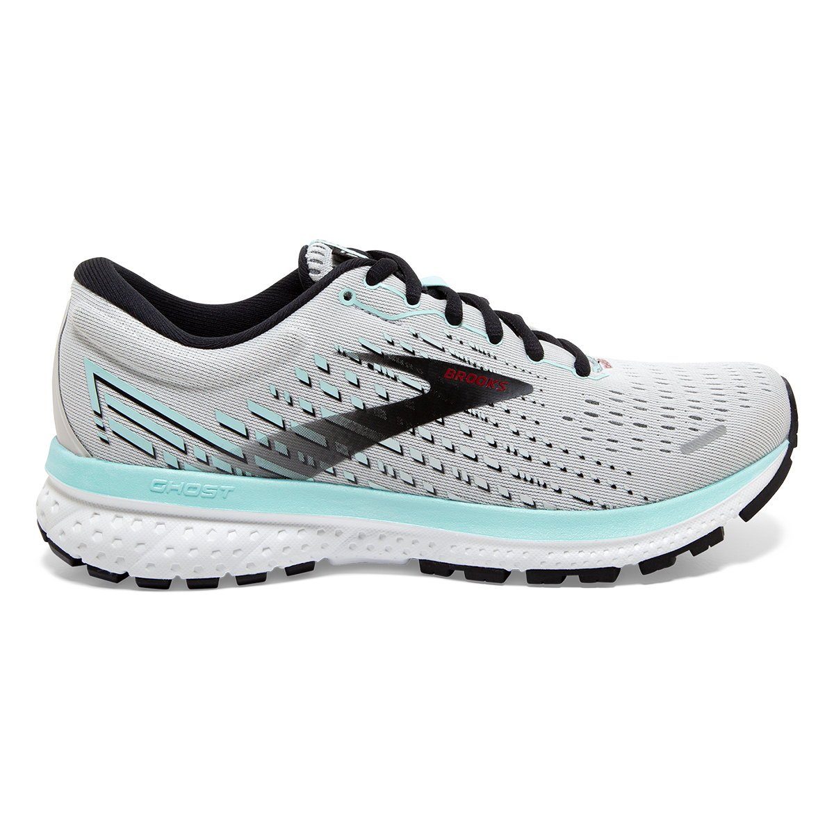 Brooks Ghost 13 - Grey - Atlantis - Black
