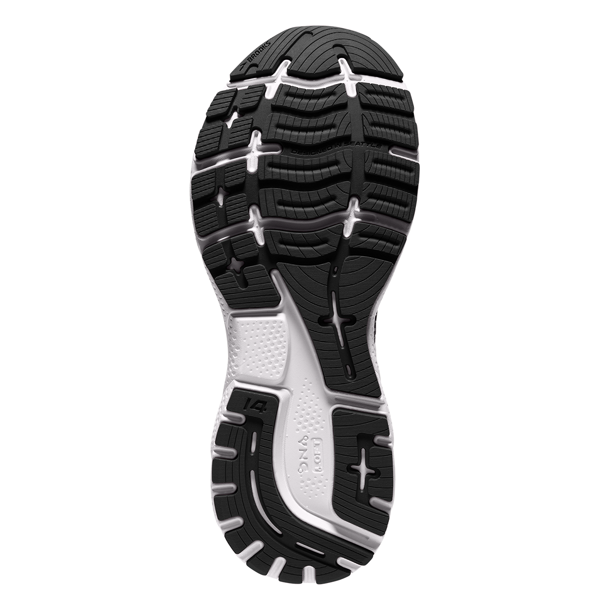 Brooks Ghost 14 - Black - Pink - Yucca