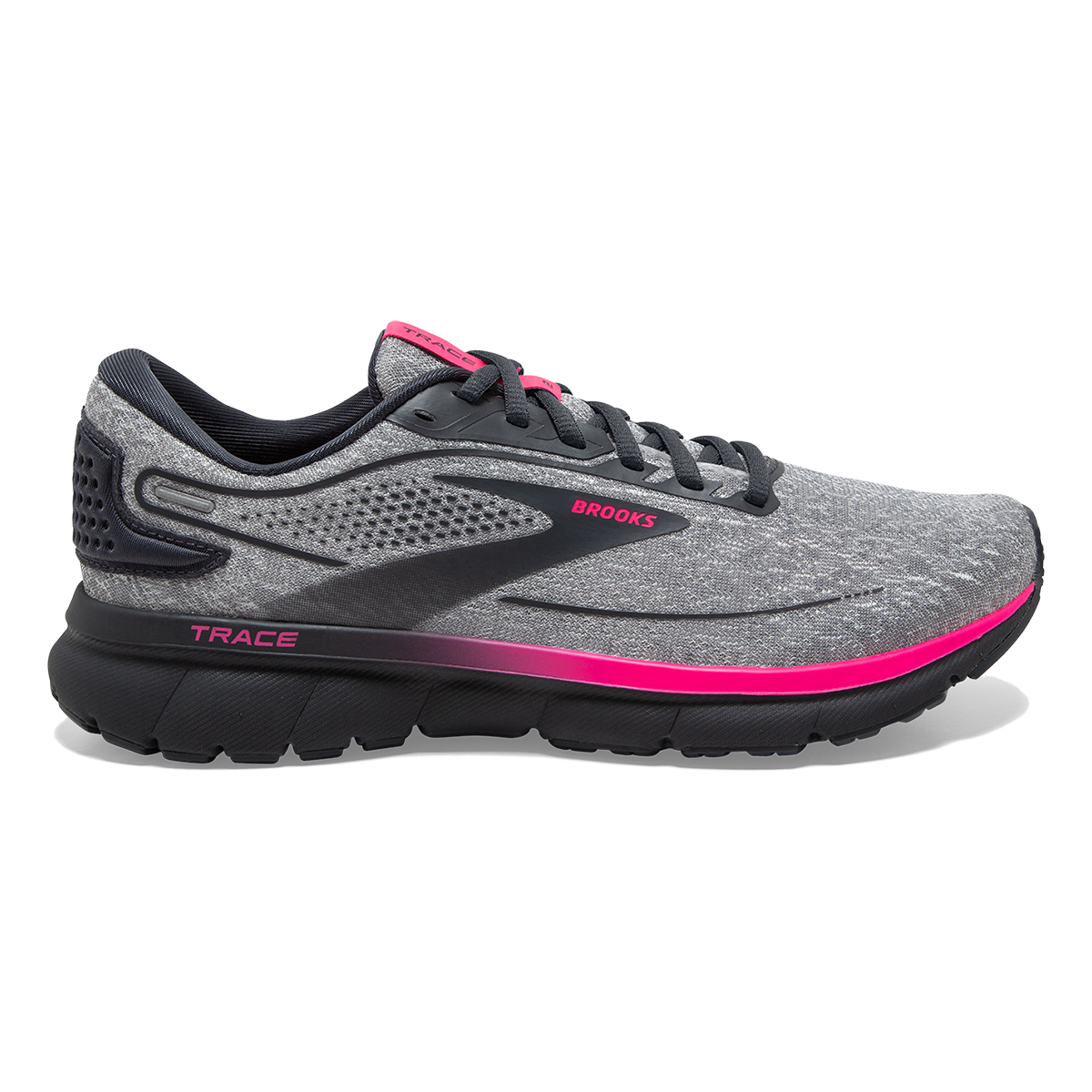 Brooks Trace 2 - Oyster - Ebony - Pink