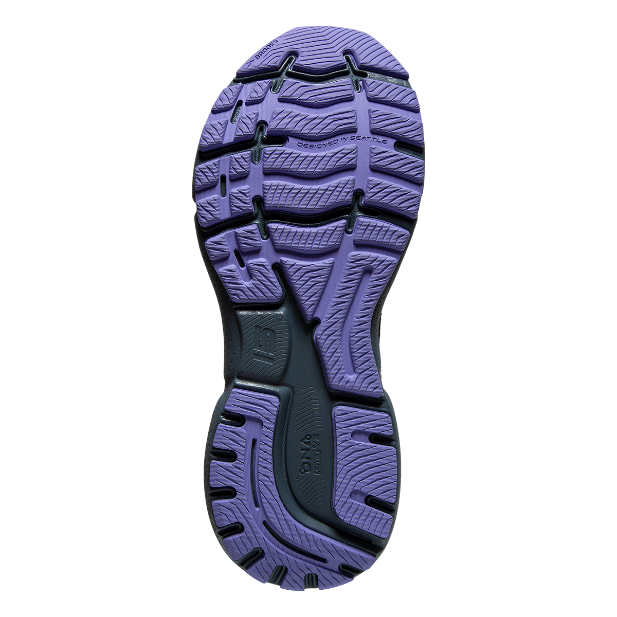 Brooks Ghost 15 - Black - Jacaranda - Salt
