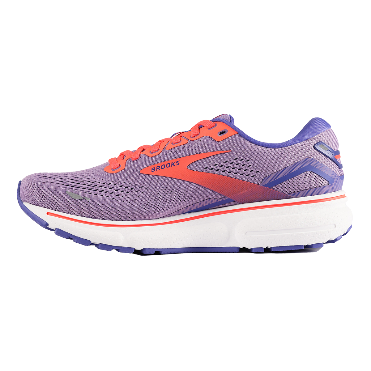 Brooks Ghost 15 - Rhapsody - Iris - Coral