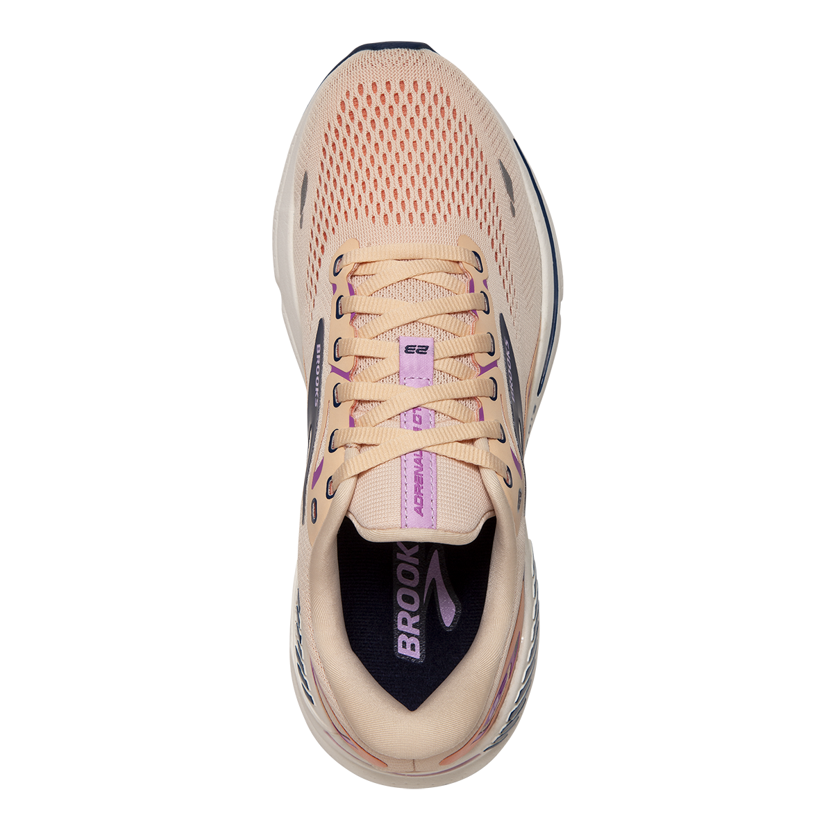 Brooks Adrenaline GTS 23 - Apricot - Estate Blue - Orchid