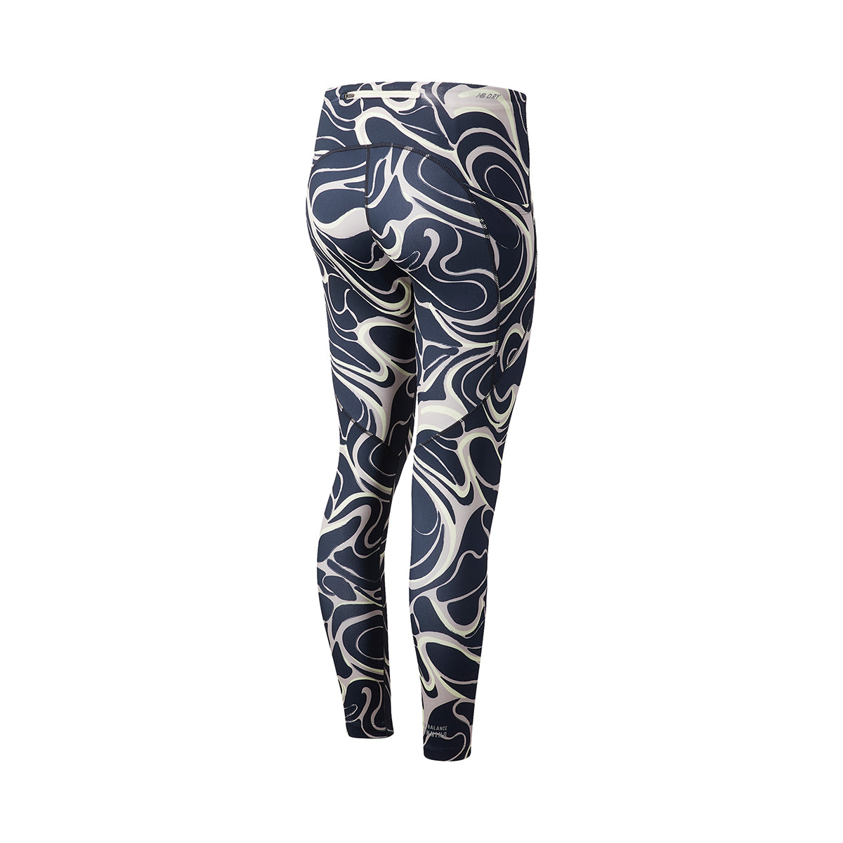 New Balance Printed Impact Run Crop Tight
