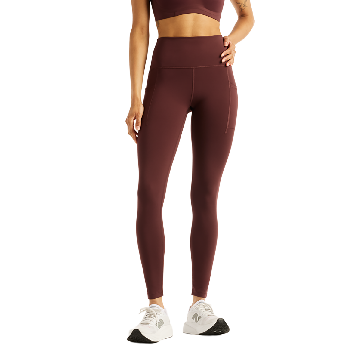 New Balance Sleek Pocket High-Rise Legging 27"
