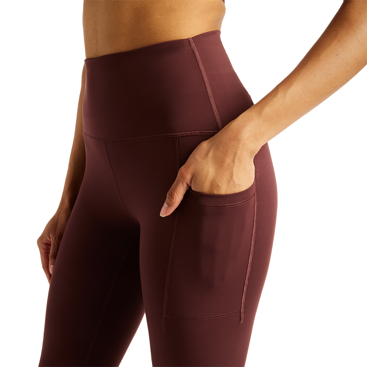 New Balance Sleek Pocket High-Rise Legging 27"