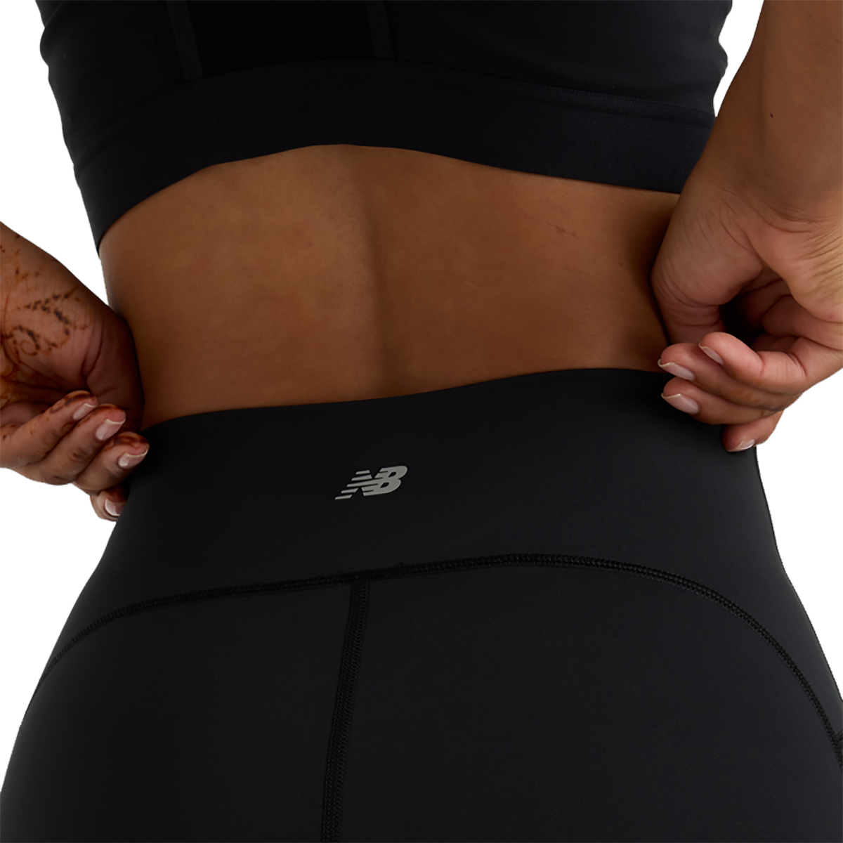 New Balance Sleek Pocket High Rise Short 6