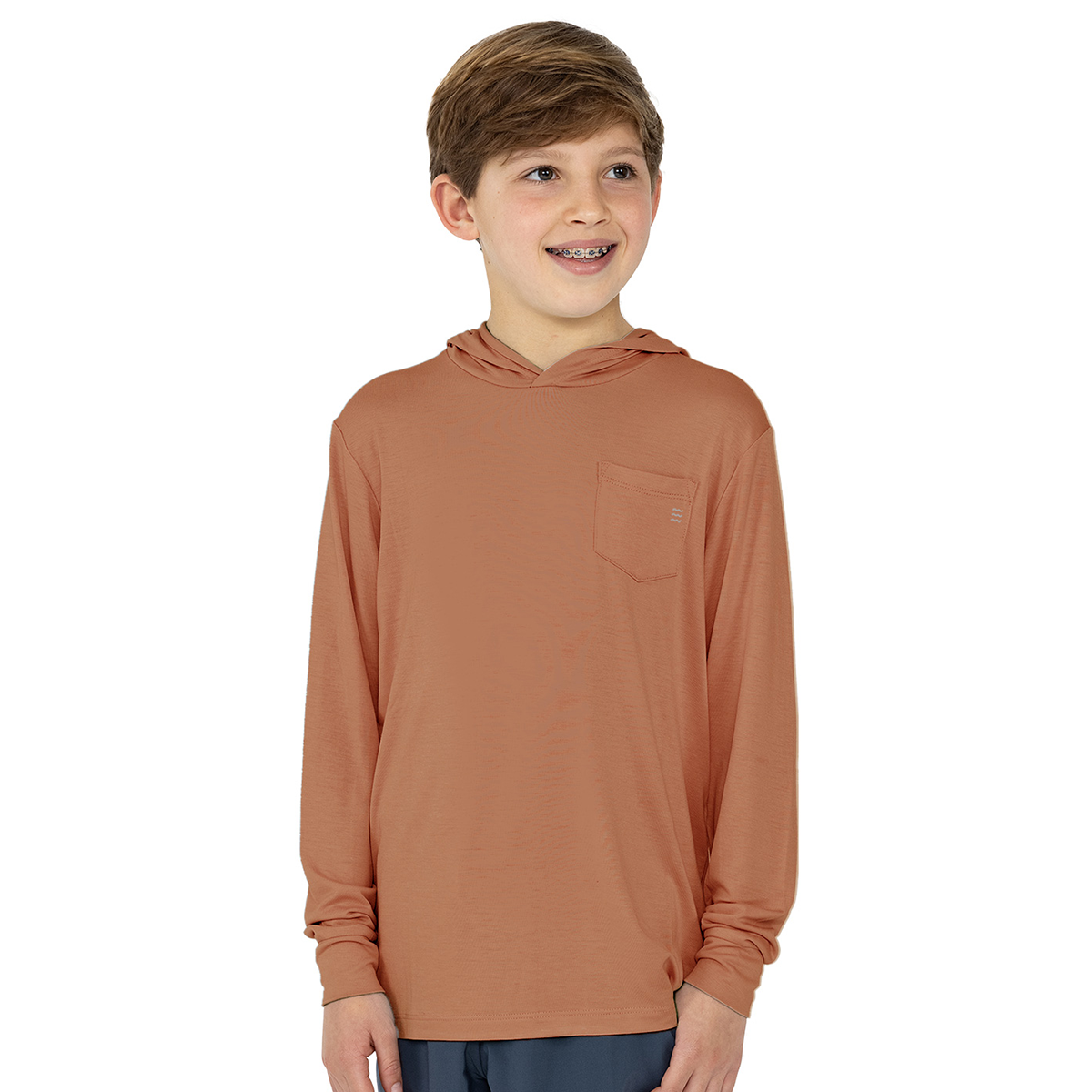 Free Fly Bamboo Shade Hoody Big Kid