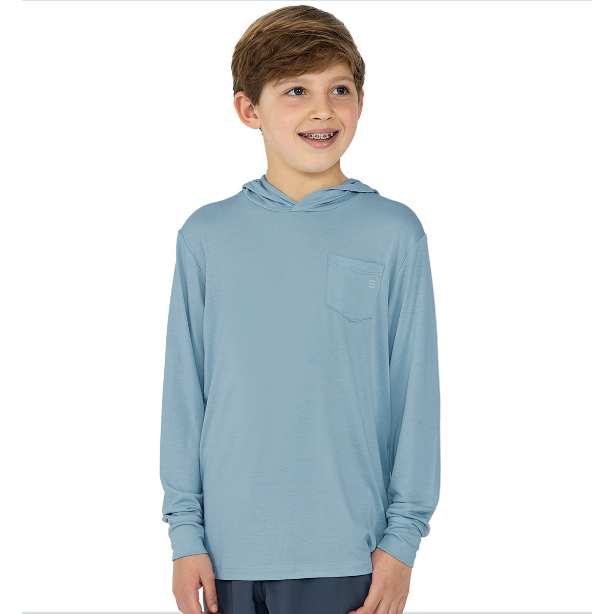 Free Fly Bamboo Shade Hoody Big Kid