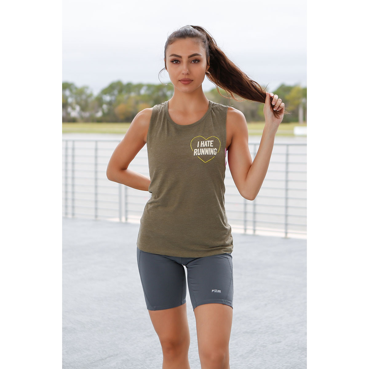Pep & BB I Hate Running Muscle Tank