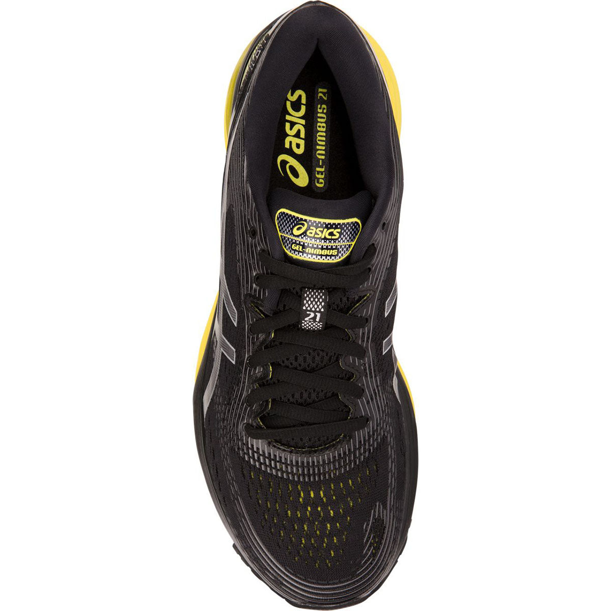 Asics Nimbus 21 - Black - Neon Spark
