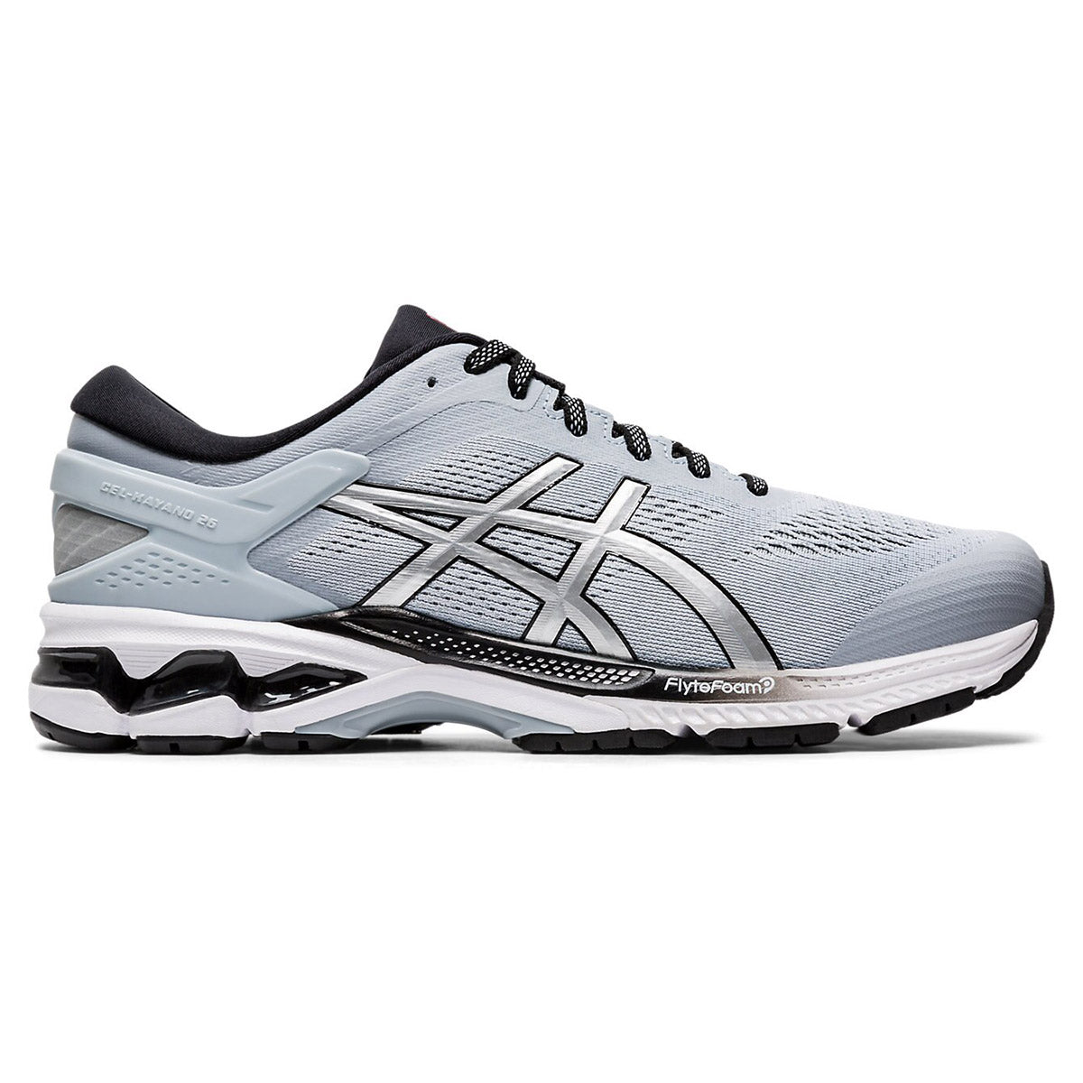 Asics Kayano 26 - Piedmont Grey - Pure Silver