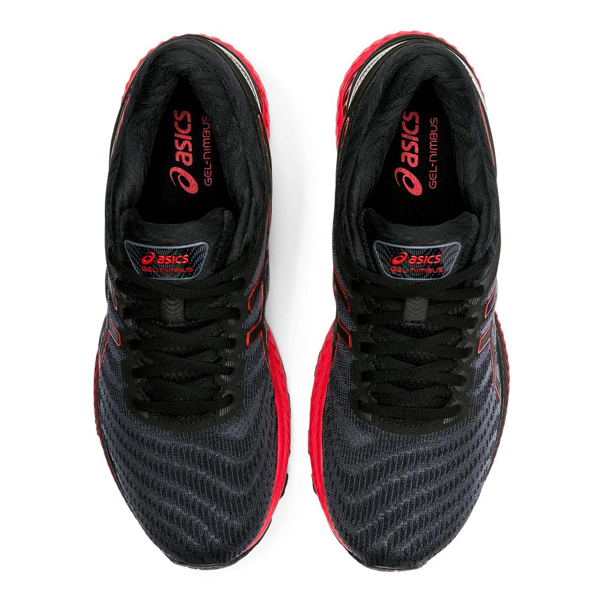 Asics Nimbus 22 - Black - Classic Red