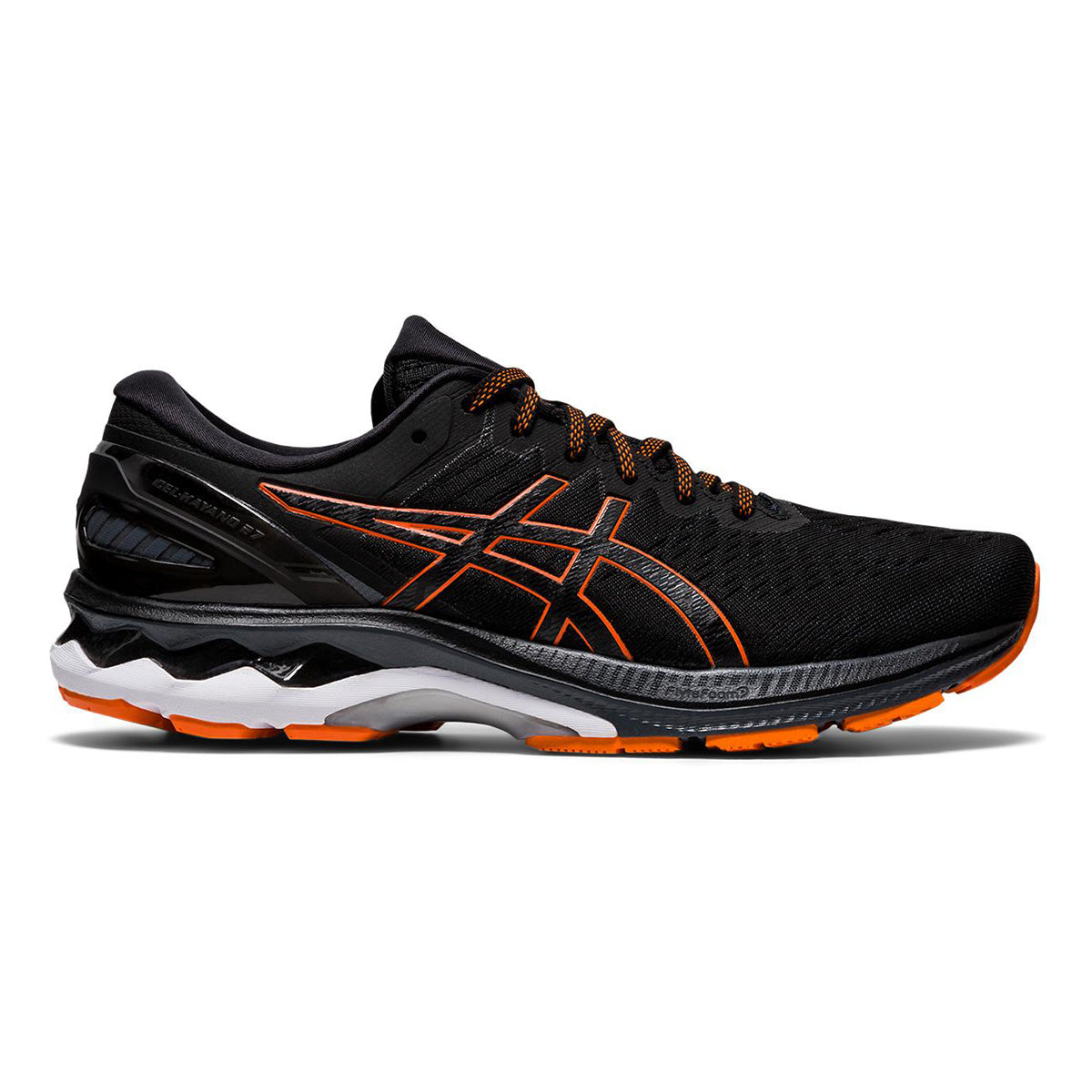 Asics Gel Kayano 27 - Black - Marigold Orange