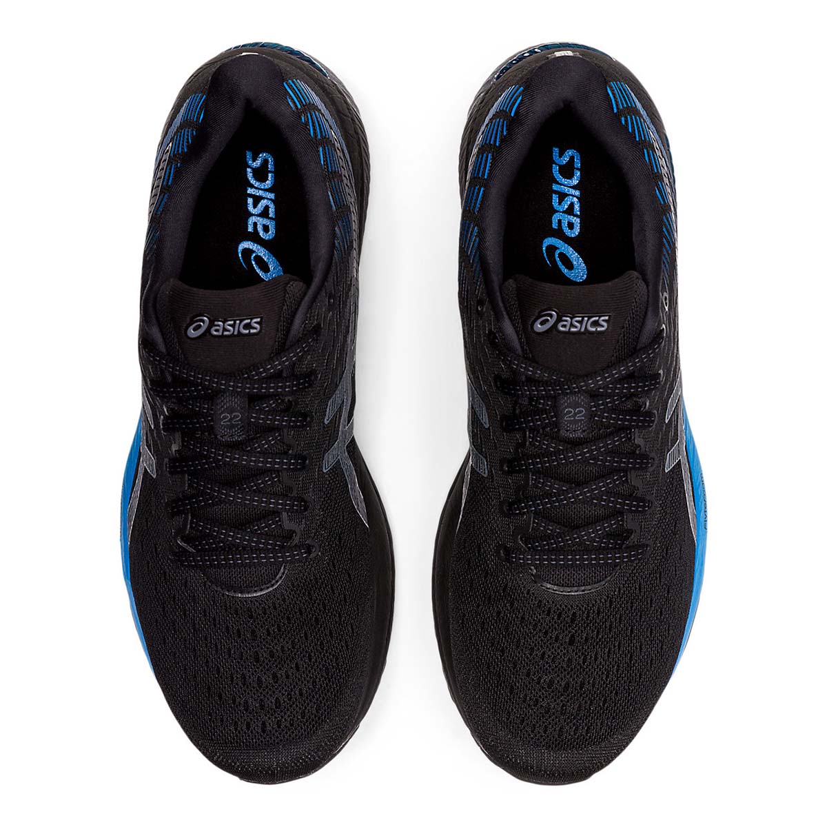 Asics Cumulus 22 - Black - Directoire Blue
