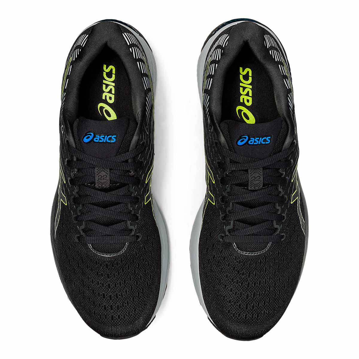 Asics Cumulus 22 - Graphite Grey - Lime Zest