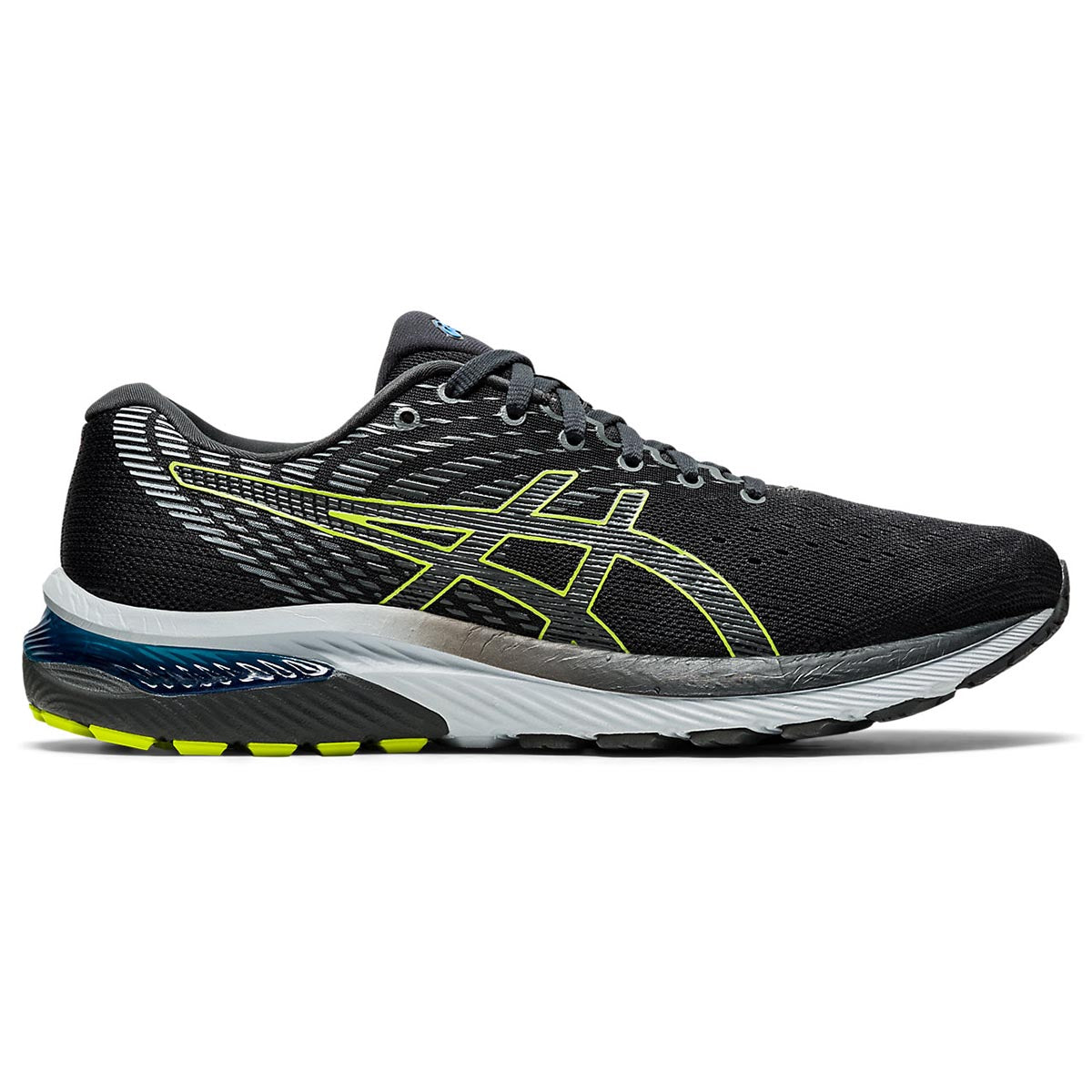 Asics Cumulus 22 - Graphite Grey - Lime Zest