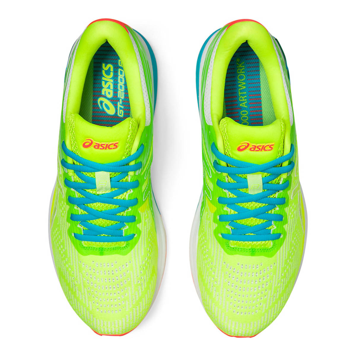 Asics GT 2000 8 - Safety Yellow - White