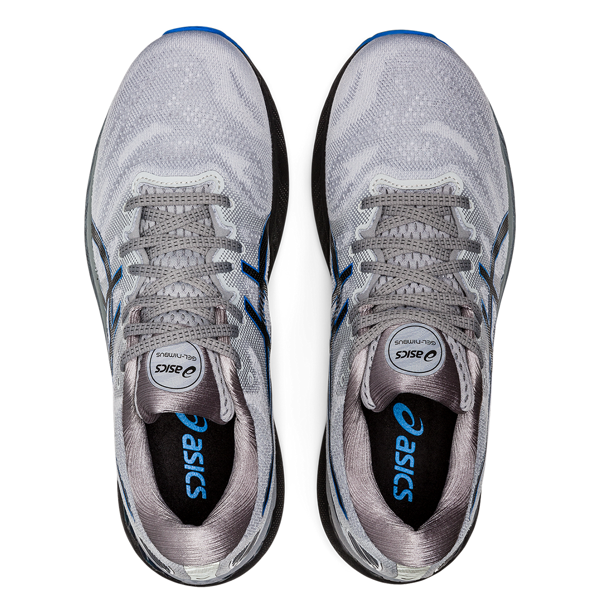 Asics Nimbus 23 - Piedmont Grey - Electric Blue