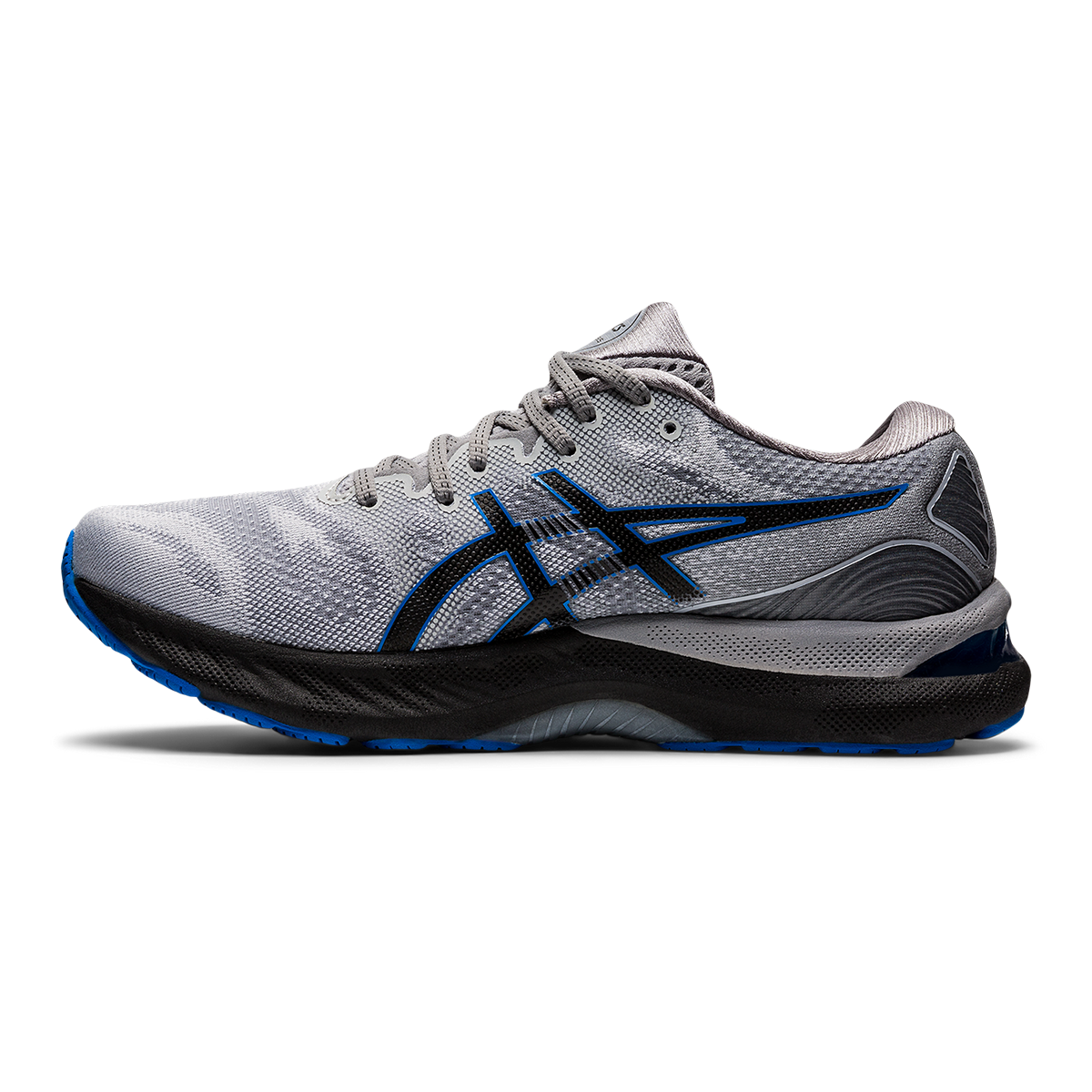 Asics Nimbus 23 - Piedmont Grey - Electric Blue