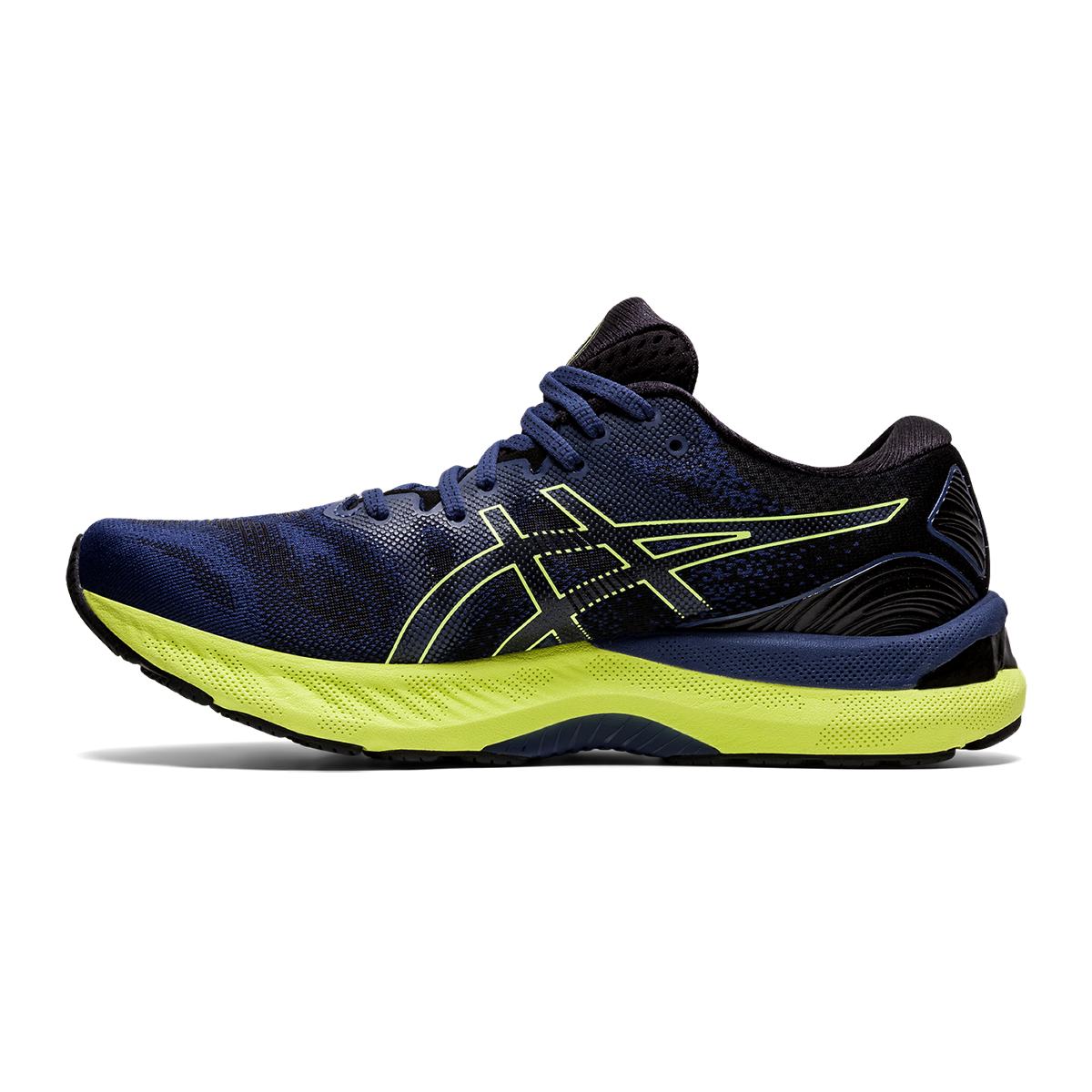 Asics Nimbus 23 - Thunder Blue - Glow Yellow