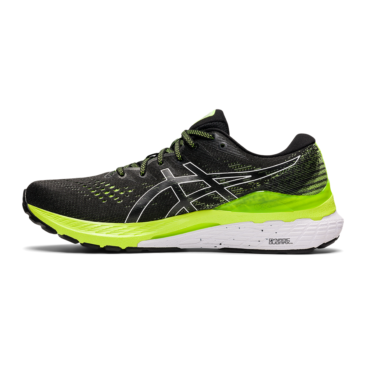 Asics Gel Kayano 28 - Black - Hazard Green