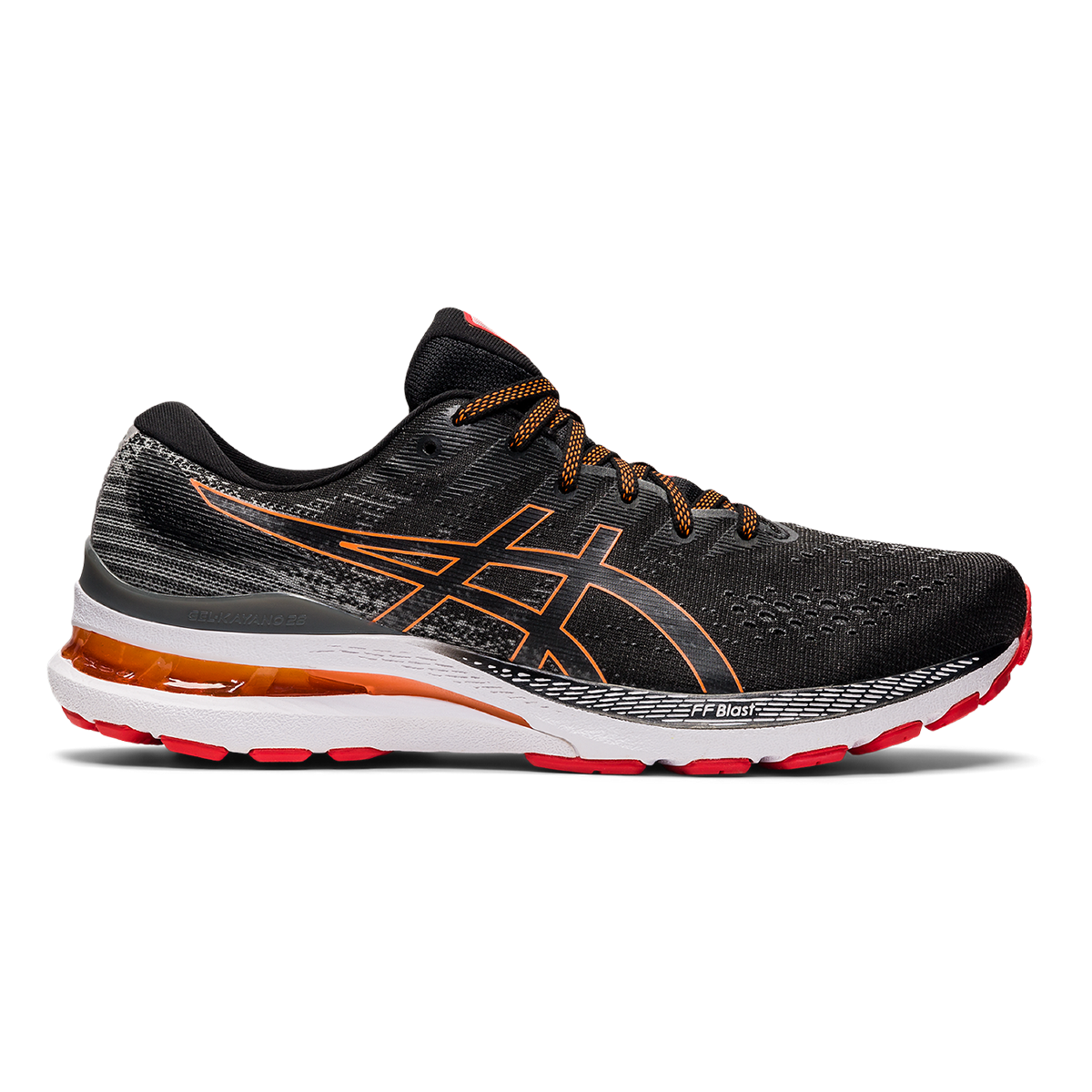 Asics Gel Kayano 28 - Black - Clay Grey
