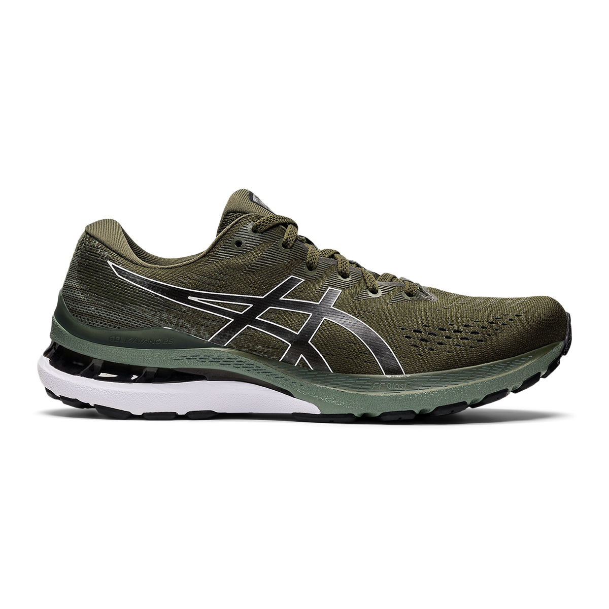 Asics Gel Kayano 28 - Olive Canvas - Black