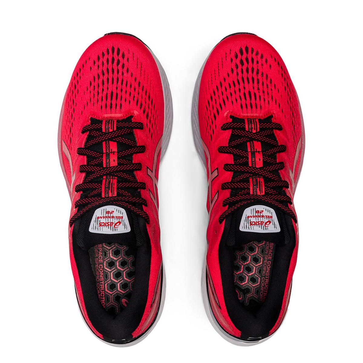 Asics Gel Kayano 28 - Electric Red - Black