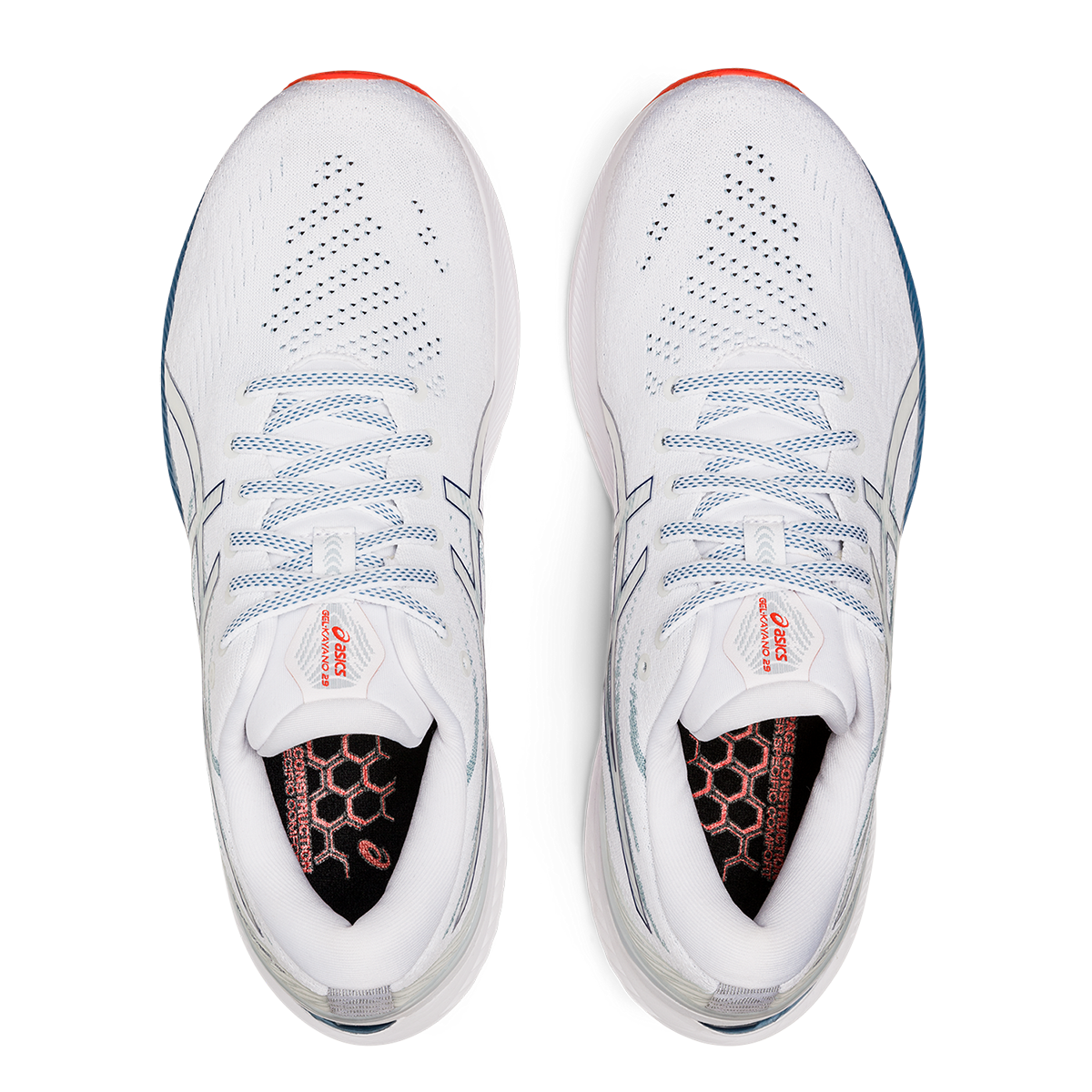 Asics Gel Kayano 29 - White - Deep Ocean