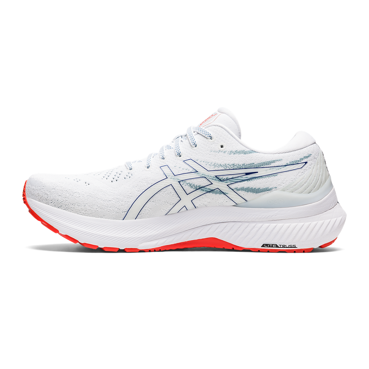 Asics Gel Kayano 29 - White - Deep Ocean