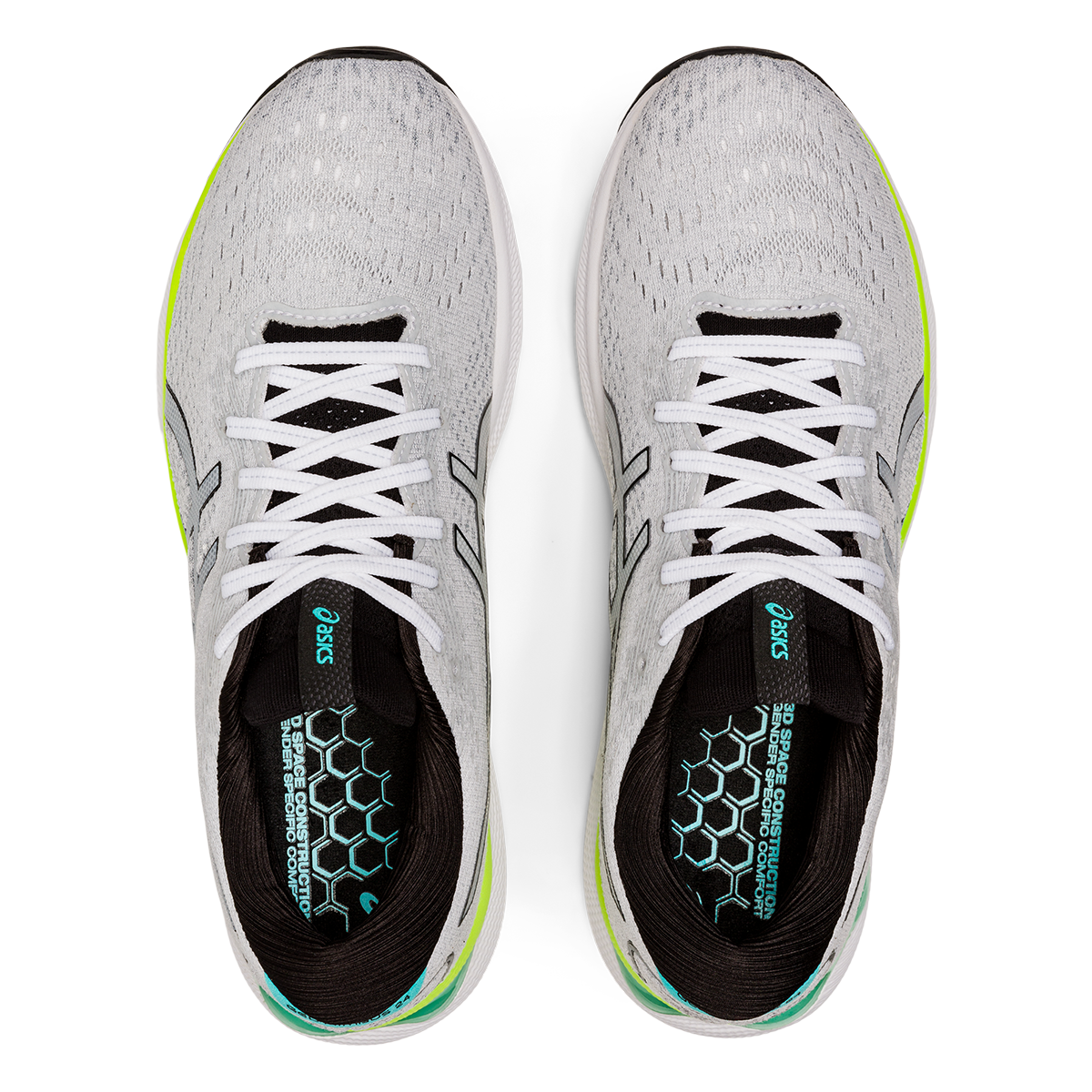 Asics Gel Nimbus 24 - White - Black