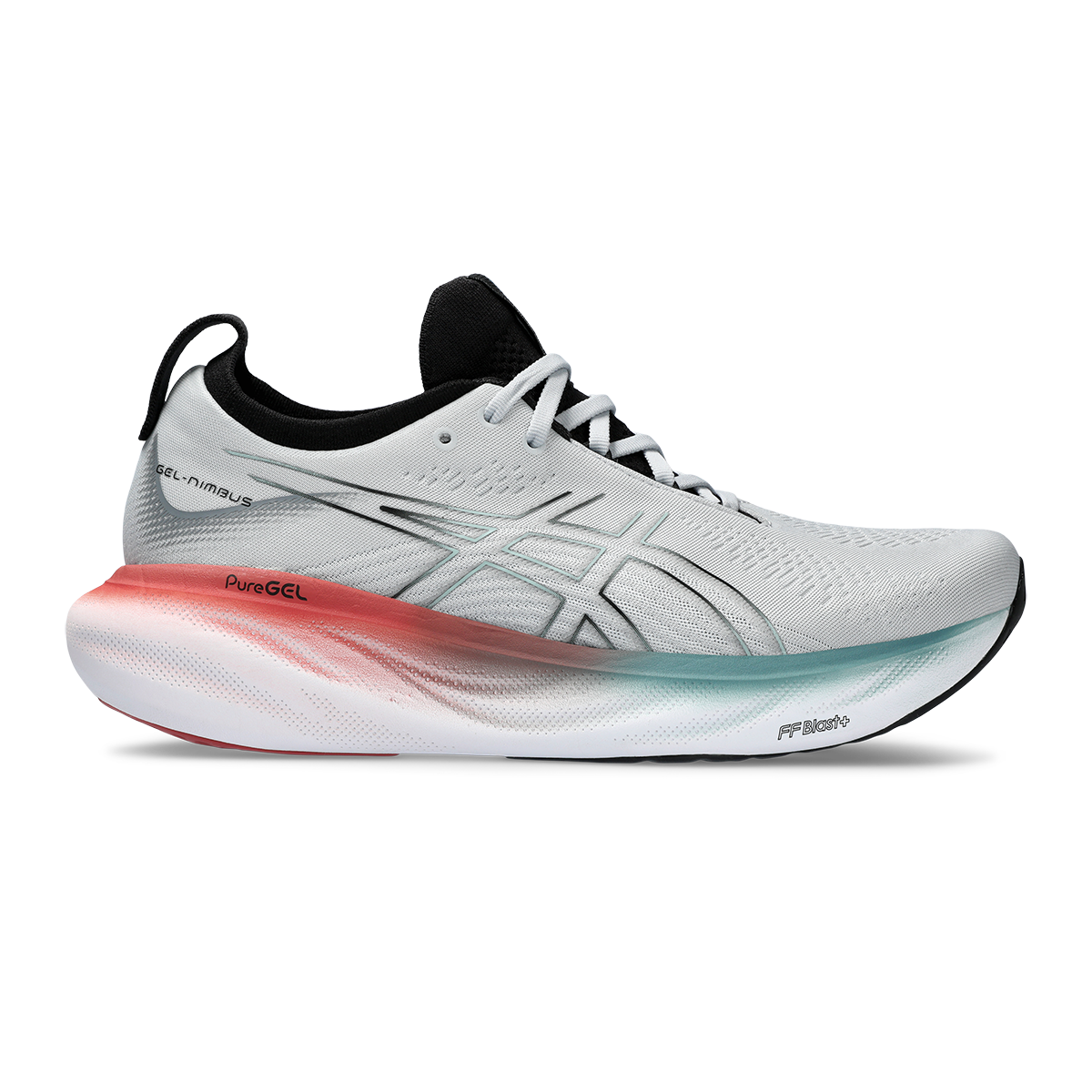 Asics Gel Nimbus 25 - Piedmont Grey - Foggy Teal