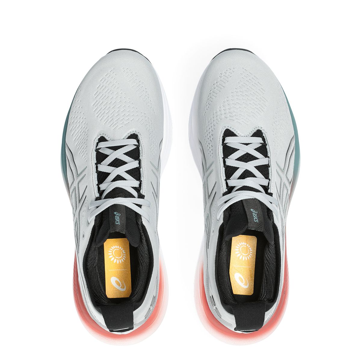 Asics Gel Nimbus 25 - Piedmont Grey - Foggy Teal